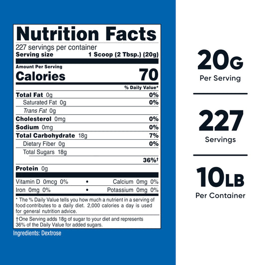 Nutricost textura en polvo fina para disolución rápida