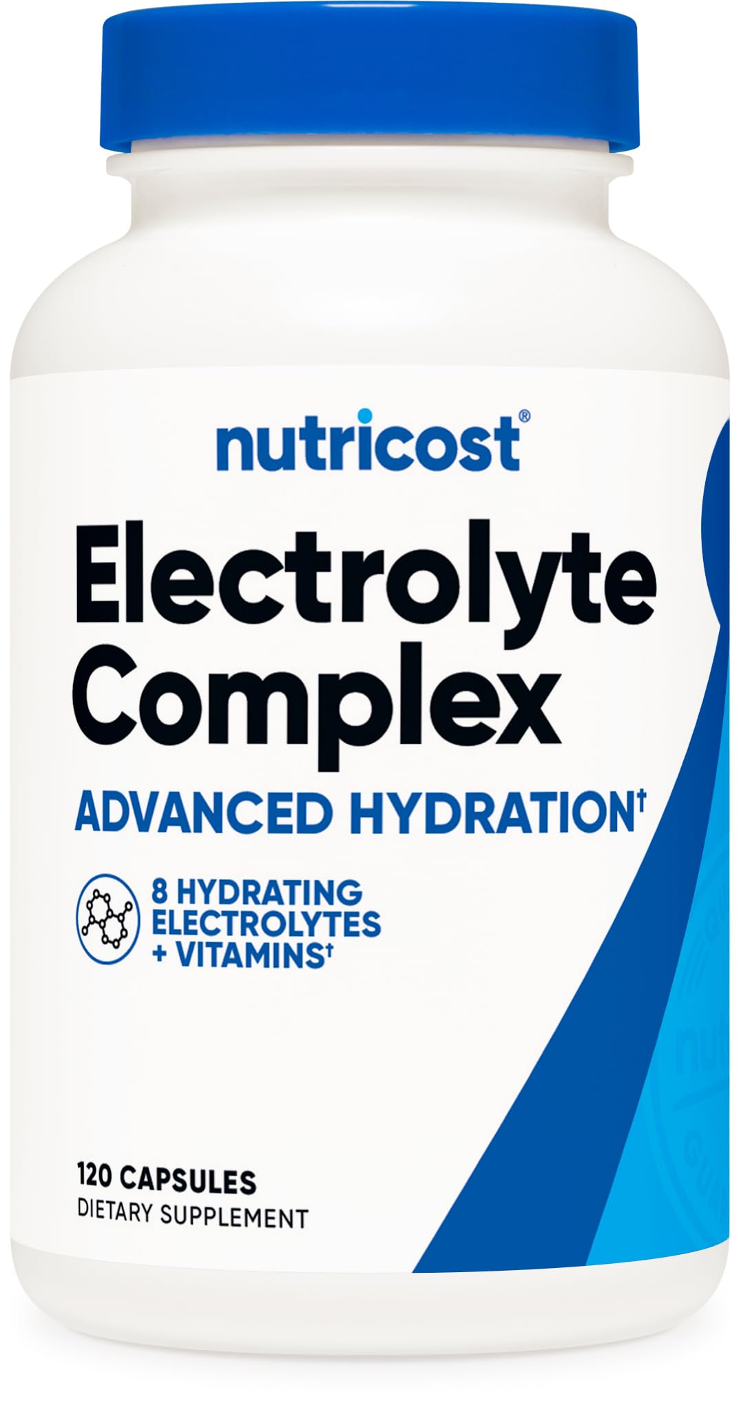 Nutricost envase frontal mostrando diseño y cantidad de cápsulas, facilita elección informada