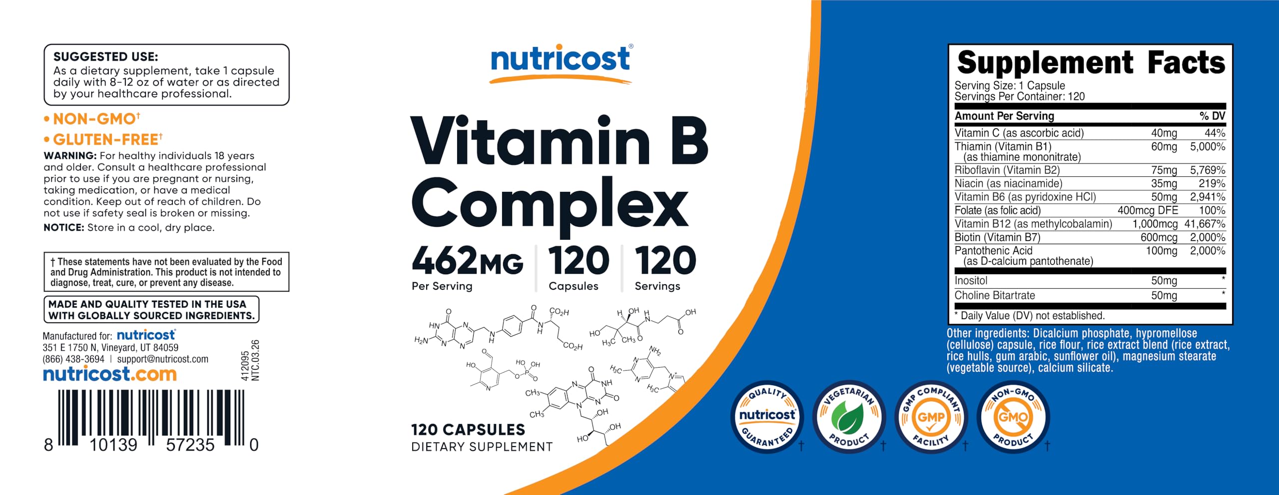 Nutricost en escena de desayuno saludable integrando el suplemento