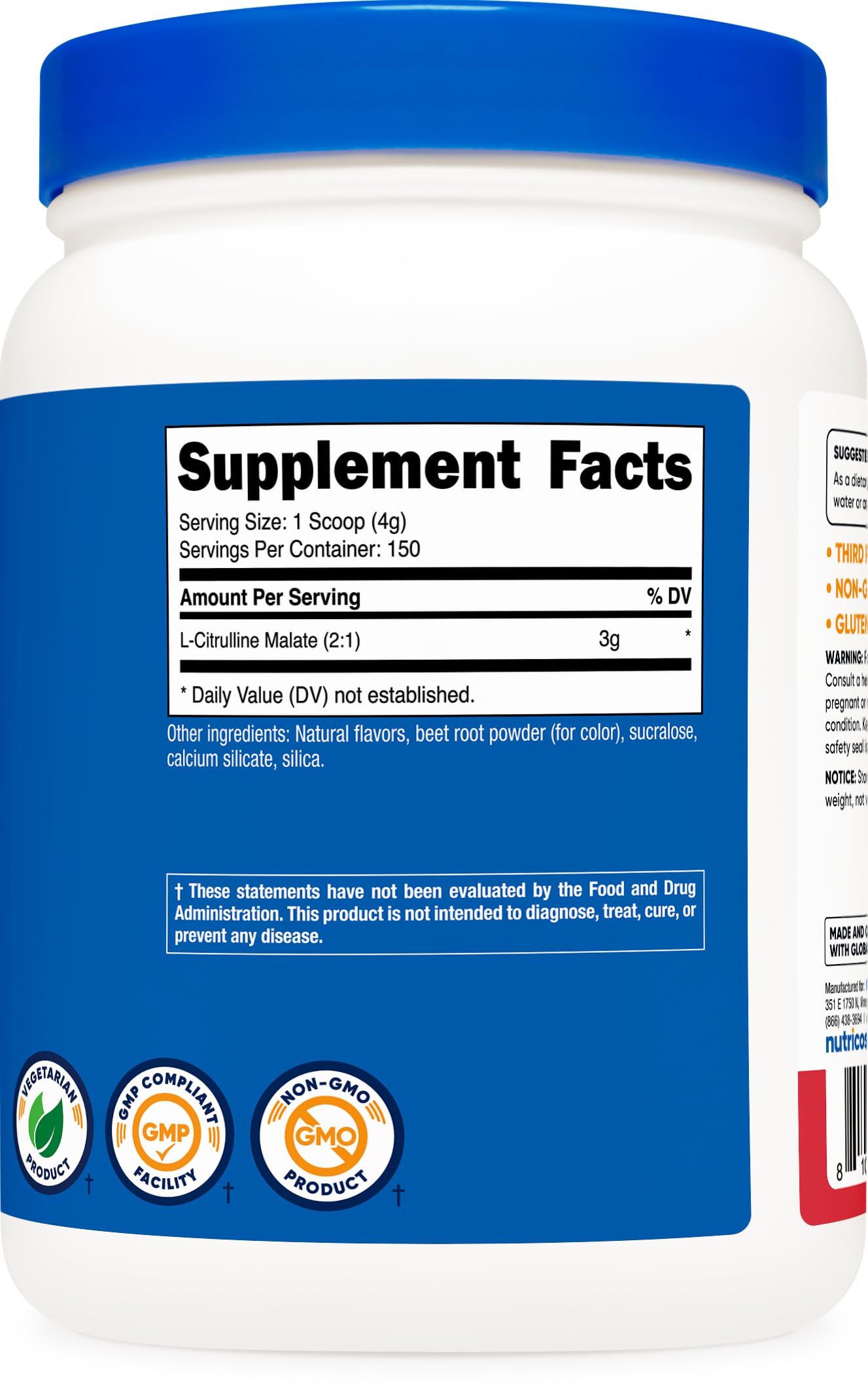 Nutricost producto en gimnasio con botella deportiva, uso preentrenamiento claro