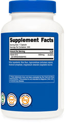 Nutricost suplemento junto a desayuno saludable para apoyo al metabolismo