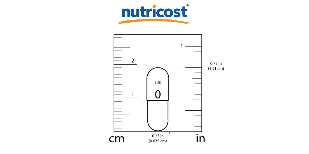 Nutricost frasco en encimera de cocina, uso diario práctico