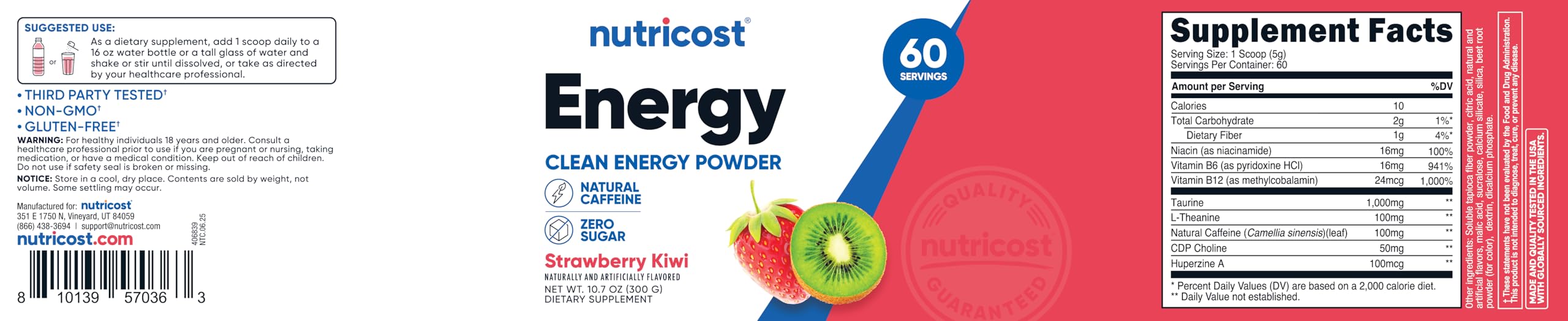 Nutricost uso preentrenamiento en gimnasio mejorando energía