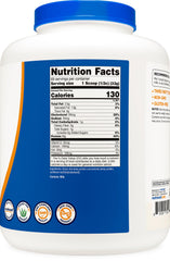 Nutricost etiqueta con certificaciones Kosher y Halal, confianza alimentaria