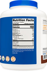 Nutricost etiqueta con certificaciones Kosher Halal y beneficios claros