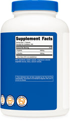 Nutricost etiqueta con ingredientes y certificaciones claras