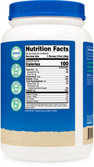 Nutricost etiqueta nutricional en primer plano confirmando 20 g por cucharada