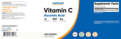 Nutricost etiqueta informativa destacando certificaciones y trazabilidad