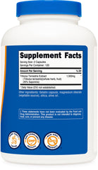 Nutricost etiqueta con ingredientes y certificaciones visible para confianza