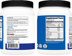 Nutricost etiqueta ingredientes en detalle, beneficio transparencia