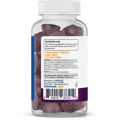 Nutricost etiqueta con ingredientes y número de lote para verificar calidad certificada