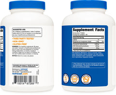 Nutricost etiqueta nutricional en detalle con información de ingredientes