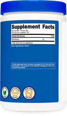 Nutricost etiqueta nutricional en primer plano con certificaciones visibles