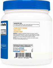 Nutricost etiqueta legible con información y garantía de calidad