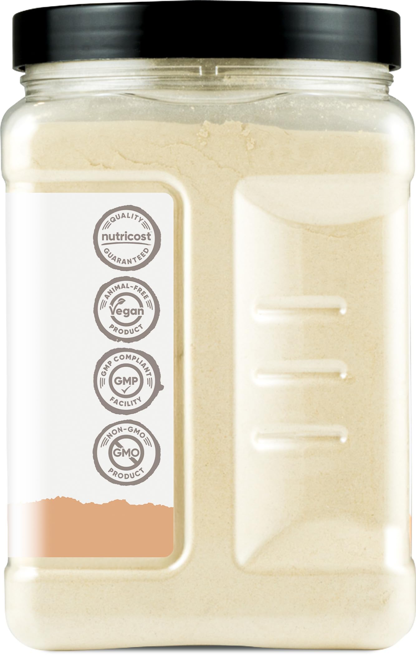 Nutricost cucharada de fibra de avena con escala para control porciones