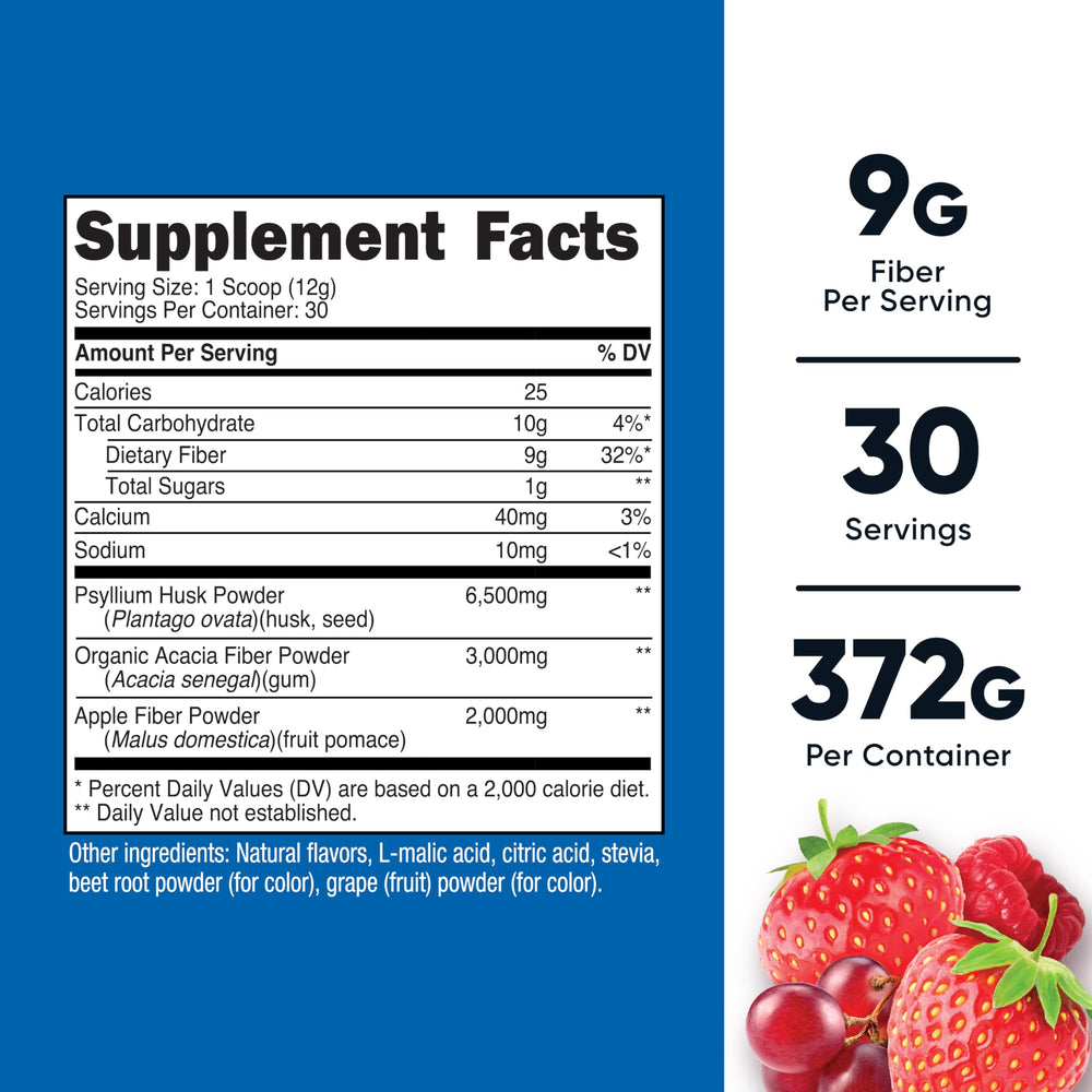 Nutricost fibra soluble textura del polvo vegano y fácil disolución