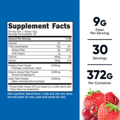Nutricost fibra soluble textura del polvo vegano y fácil disolución