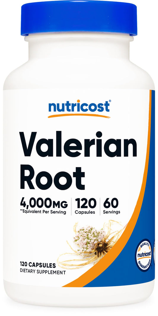 Nutricost frasco frente mostrando etiqueta clara y beneficios