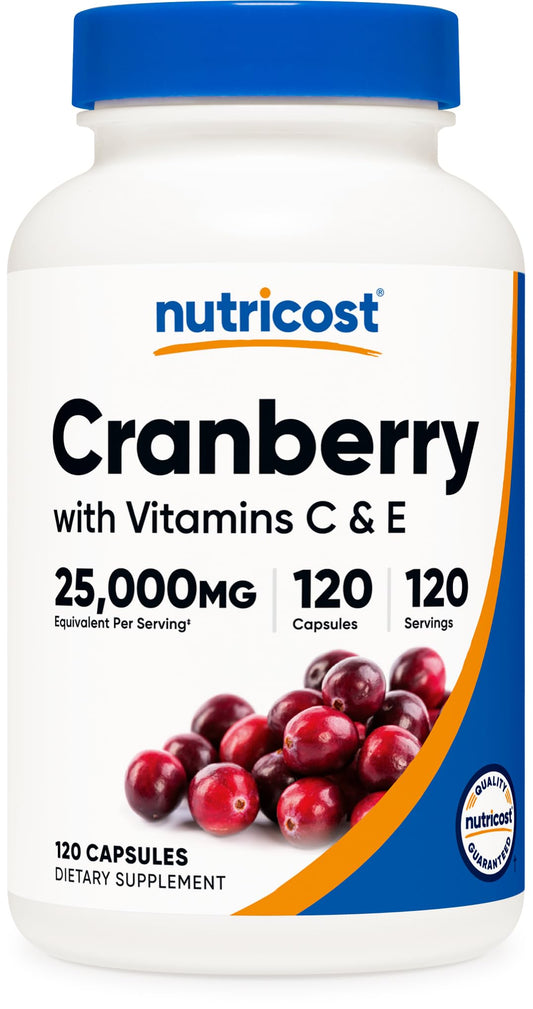 Nutricost frente del frasco mostrando etiqueta clara y beneficios
