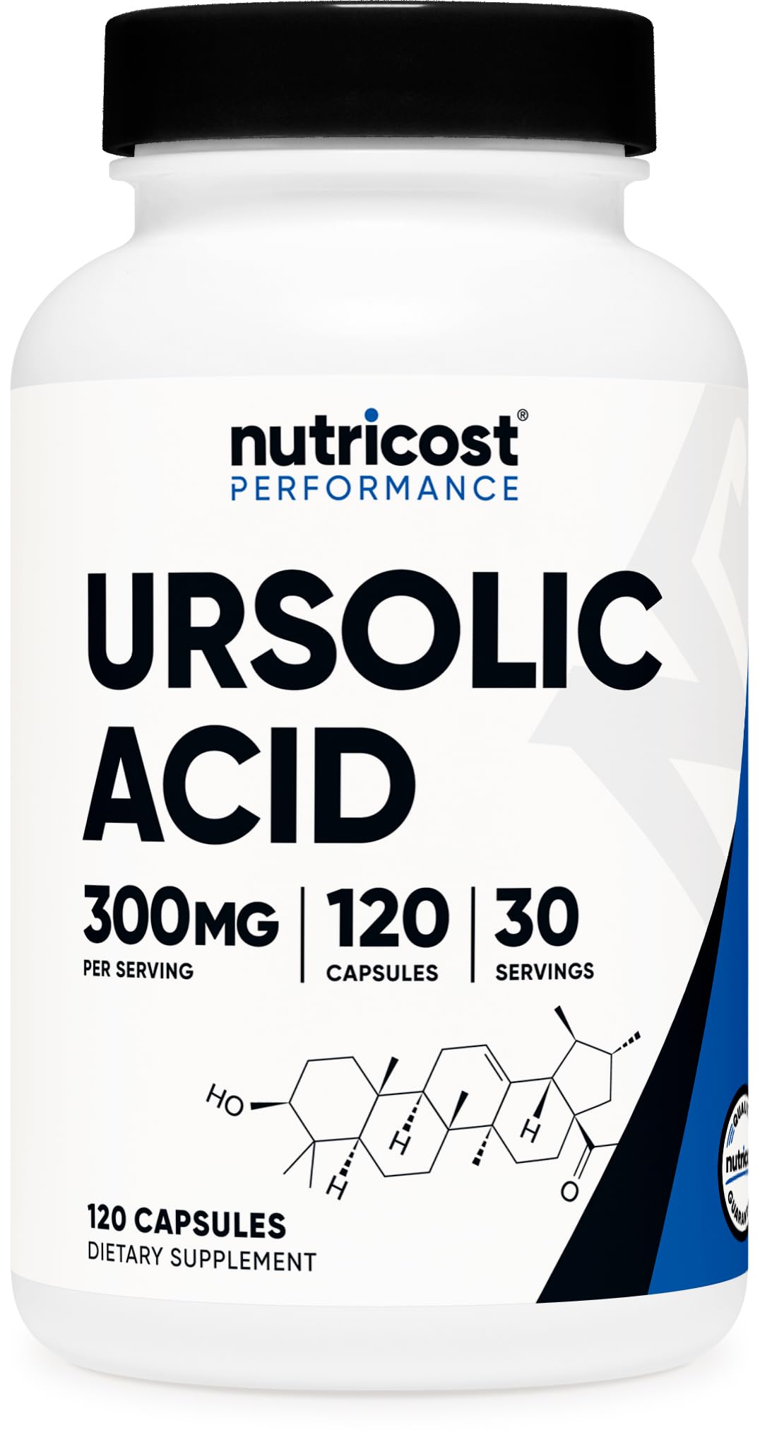 Nutricost frasco frontal mostrando etiqueta y beneficios claros