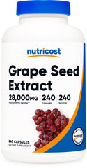 Nutricost vista frontal del envase mostrando cantidad y dosis