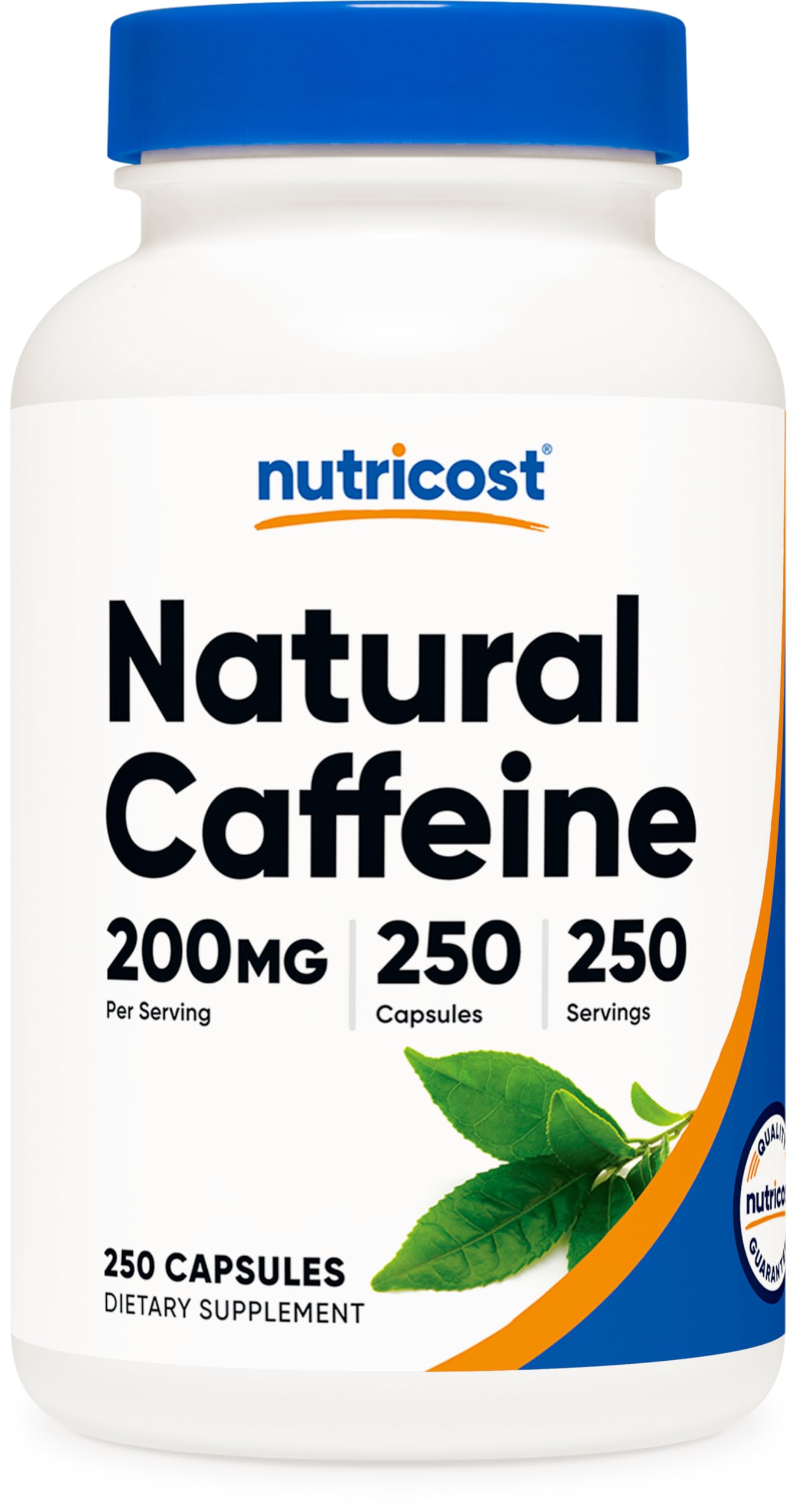 Nutricost envase frontal mostrando cantidad y ventaja de dosis precisa