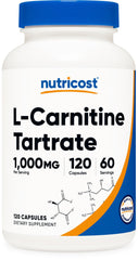 Nutricost envase frontal mostrando etiqueta clara y beneficio de dosificación