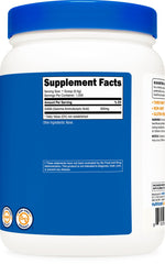 Nutricost etiqueta del producto mostrando libre de gluten y Non-GMO