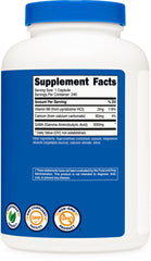 Nutricost etiqueta nutricional destacando ingredientes y control de calidad