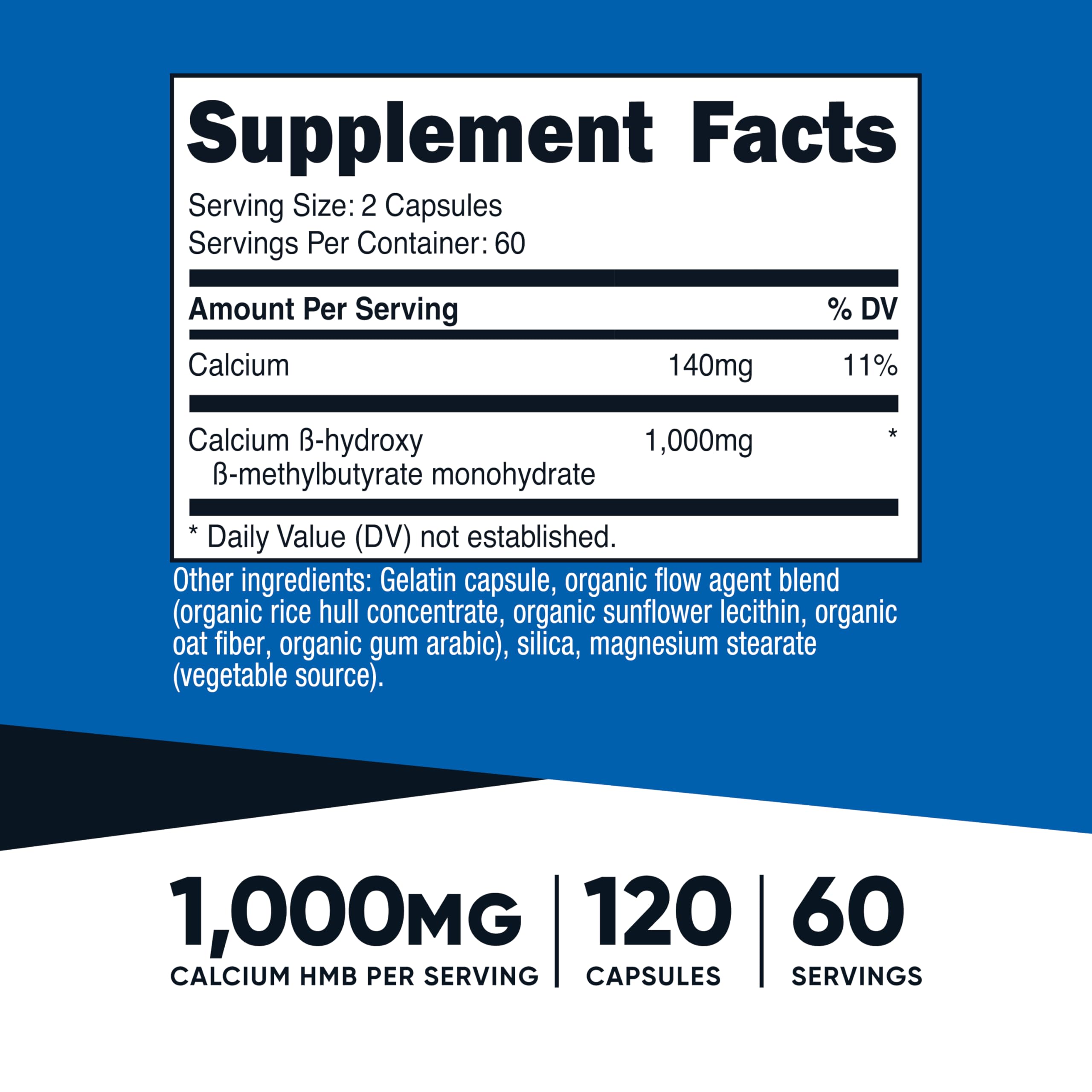 Nutricost cápsulas en mano para dosificación fácil y portable