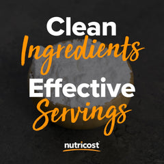Nutricost producto en cocina con batido saludable para integración diaria