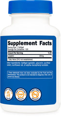 Nutricost softgels cerca de desayuno saludable para integración diaria
