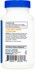 Nutricost etiqueta con sellos NSF y GMP evidenciando control de calidad