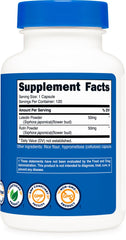 Frasco Nutricost en entorno de cocina saludable sugiriendo hábito diario y conveniencia