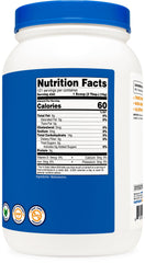 Nutricost etiqueta de producto con certificaciones, control de calidad visible