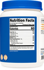 Etiqueta Nutricost con certificaciones Non-GMO y pruebas ISO