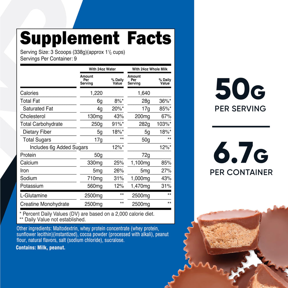 Textura cremosa del batido Nutricost que promete mezcla homogénea y buen sabor
