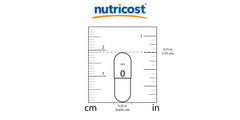 Nutricost bote con certificados NSF y GMP indicando control de calidad