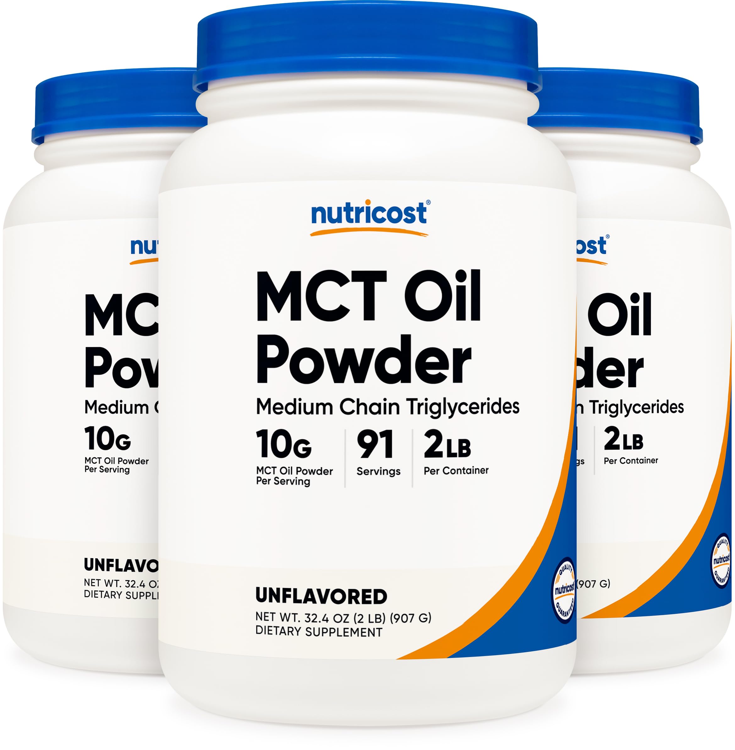 Polvo MCT Nutricost en cocina preparada como batido saludable para dieta cetogénica