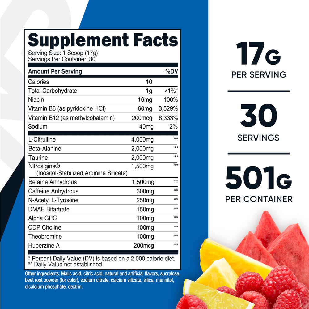 Nutricost pre-x polvo textura cercana que evidencia mezcla fina y solubilidad