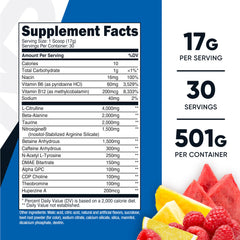 Nutricost pre-x polvo textura cercana que evidencia mezcla fina y solubilidad