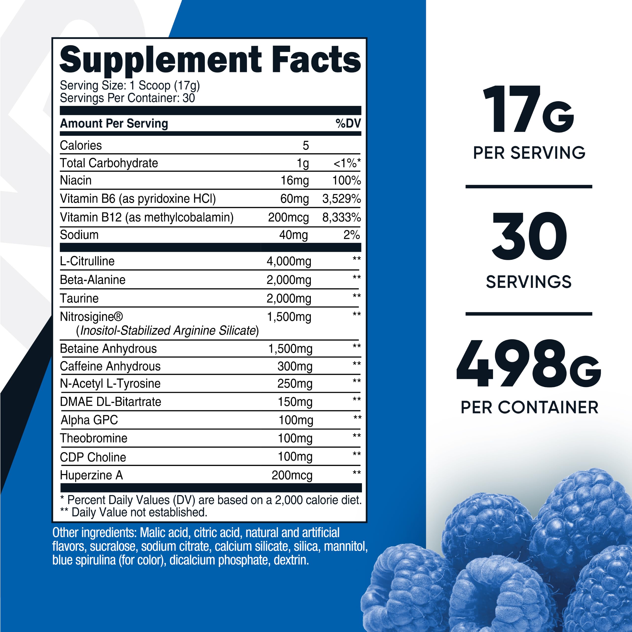 Nutricost Pre-X Xtreme textura del polvo mostrando mezcla fina y fácil disolución