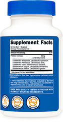 Nutricost etiqueta con certificaciones y pruebas de terceros