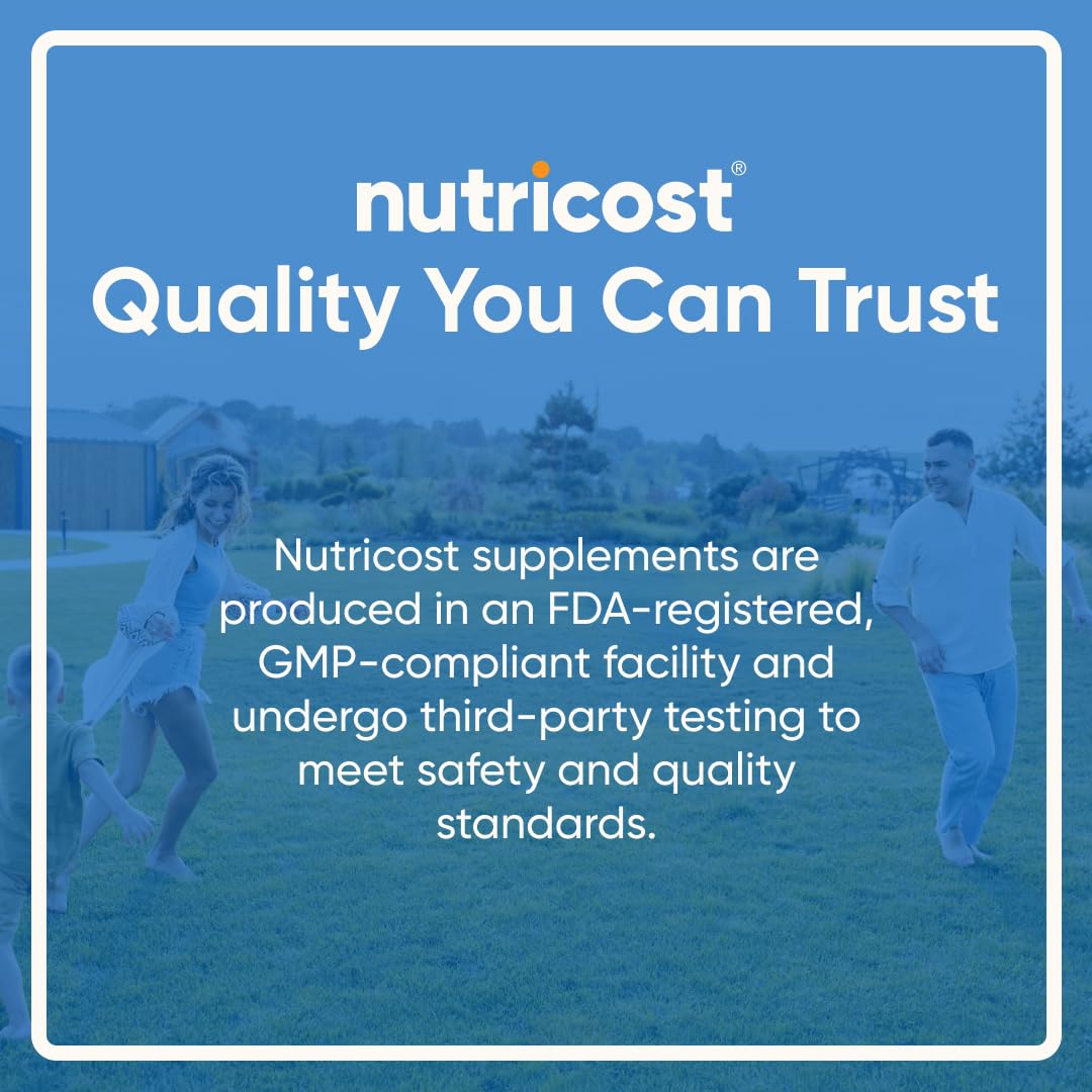 Nutricost comparación de tamaño del frasco para valorar duración