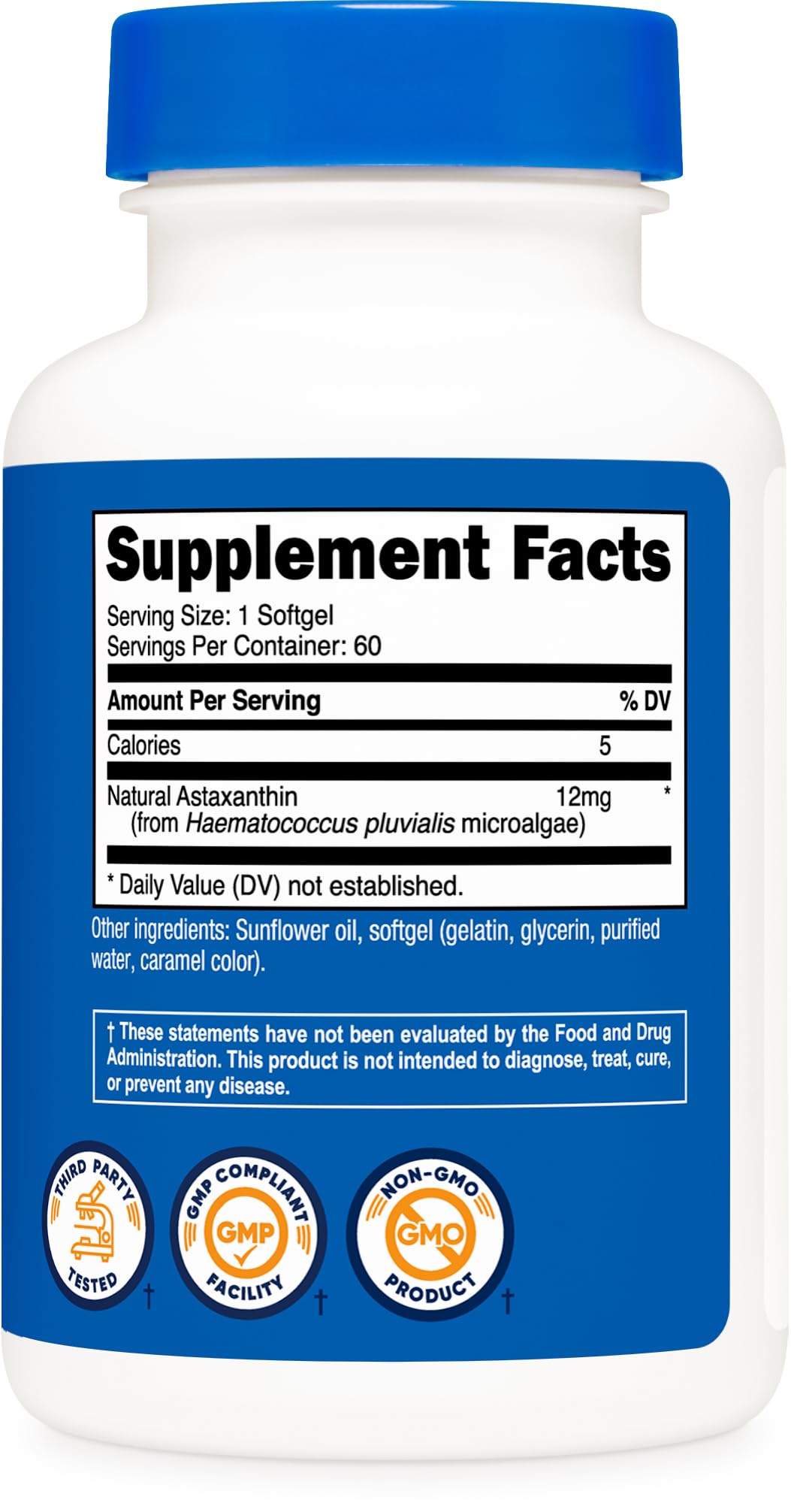 Nutricost softgels esparcidos sobre mesa, presentación práctica y diaria