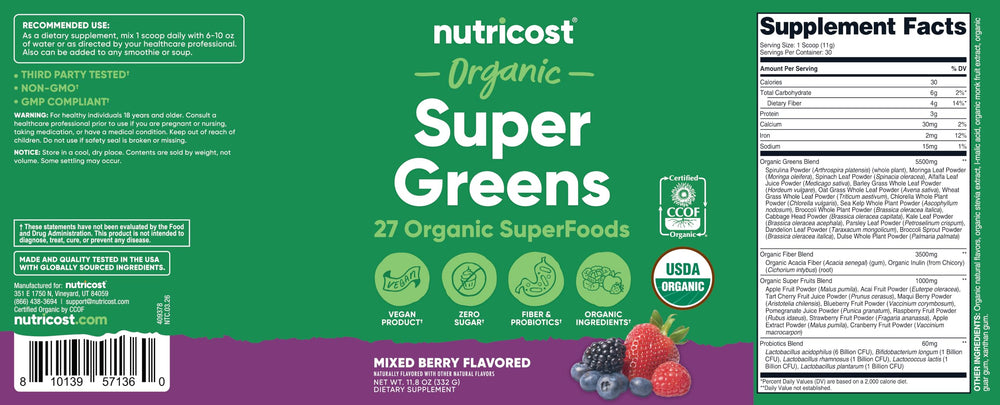 Nutricost en cocina estilo de vida práctico para incorporar fibra diaria