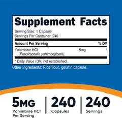 Nutricost detalle de etiqueta y tapa que destaca certificación NSF/GMP y calidad