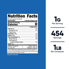 Nutricost primer plano del polvo textura fina, ventaja de disolución rápida