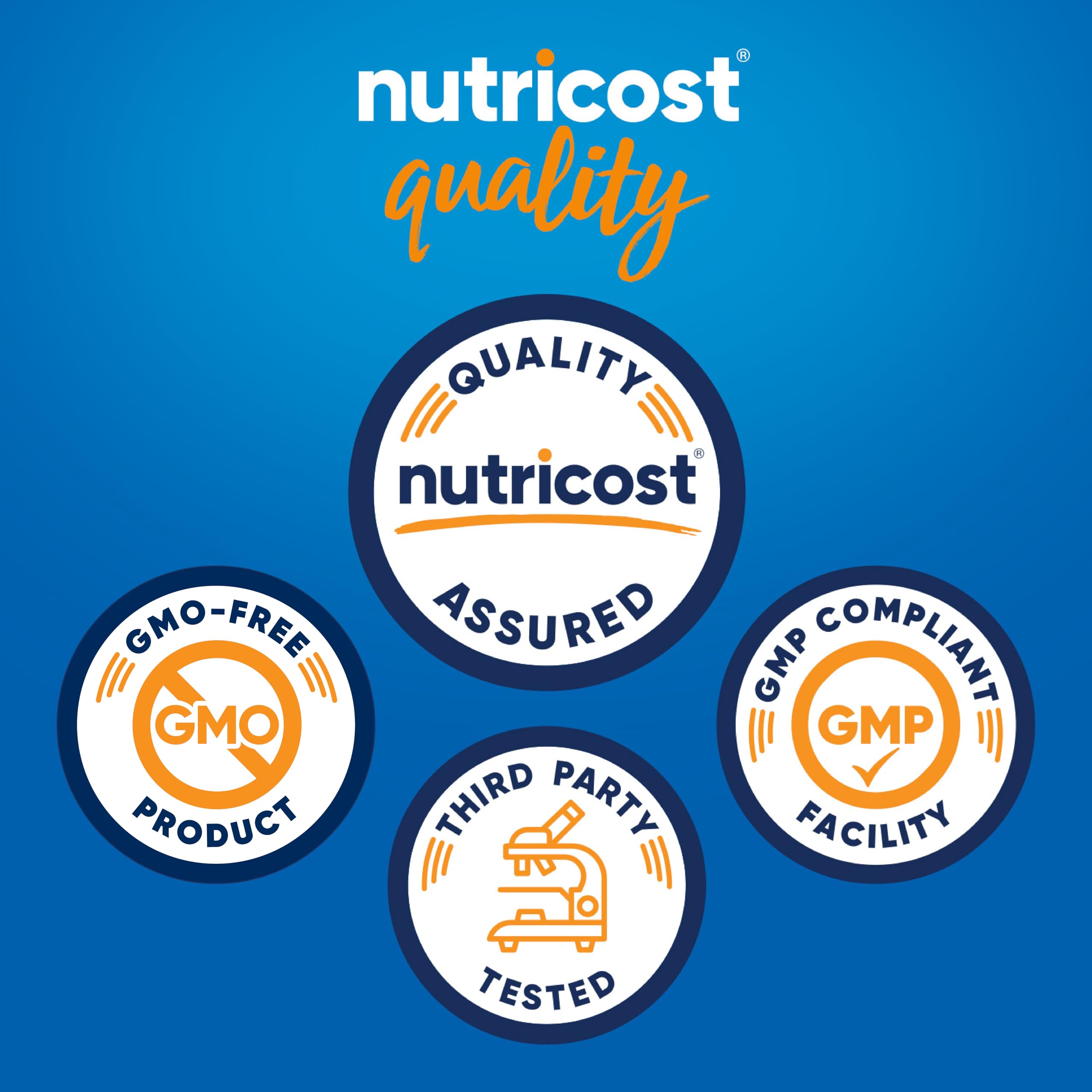 Nutricost cápsulas en mano ilustrando dosis y conveniencia diaria
