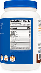 Nutricost Whey etiqueta con certificados NSF GMP y datos